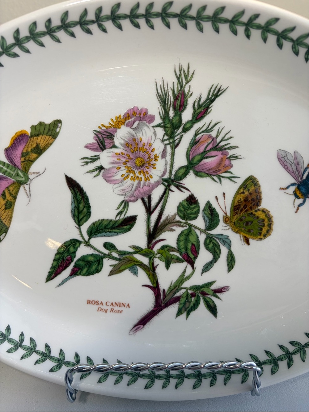 Portmeirion Botanic Garden Oval Steak Chicken Seafood Platter Made In England - Picture 3 of 5